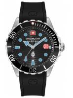 Наручные часы Swiss Military Hanowa Наручные часы Swiss Military Hanowa Aqua Offshore Diver II, серебряный, голубой