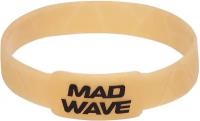 Браслет MAD WAVE, 1 шт., размер 16 см, размер one size, диаметр 5 см, золотистый