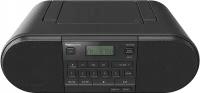 Аудиомагнитола Panasonic RX-D550E-K черный 20Вт/CD/CDRW/MP3/FM(dig)/USB/BT