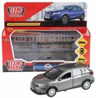 Машина металлическая ТехноПарк Nissan Qashqai, серебристая, 12 см