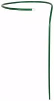 Кустодержатель для цветов, d = 40 см, h = 80 см, ножка d = 1 см, металл, зелёный