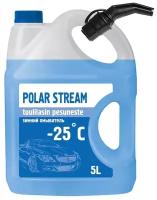 Незамерзайка без аромата Polar Stream -25°C, 5 л, (1шт) Жидкость стеклоомывающая незамерзающая