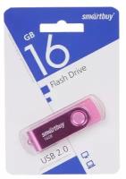 USB Flash Drive 16Gb - SmartBuy UFD 2.0 Twist Pink SB016GB2TWP