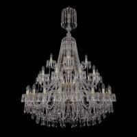 Люстра Bohemia Ivele Crystal 1403 1403/20+10+5/400/XL-160/3d/G, E14, 1400 Вт, кол-во ламп: 35 шт., цвет: золотой