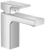 Смеситель для раковины без сливного набора Hansgrohe Vernis Shape 100 71569000 хром