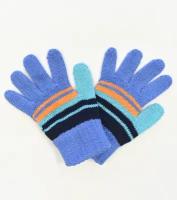 Перчатки Margot Bis, размер 12, голубой
