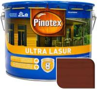 Лазурь для наружных работ Pinotex Ultra Lasur (10л) красное дерево