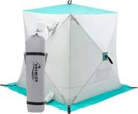 Палатка зимняя Куб 1,5х1,5 biruza/gray (PR-ISC-150BG) PREMIER
