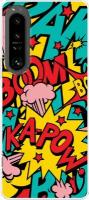 Силиконовый чехол на Sony Xperia 1 IV / Сони Иксперия 1 IV Постер pop art