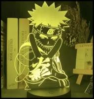3D светодиодный ночсветильник Naruto