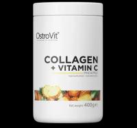 Коллаген OstroVit Collagen + Vitamin C (400 г) Ананас