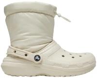 Сапоги Crocs Classic Lined Neo Puff Boot White/White (EUR:39-40)