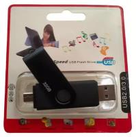 Флеш карта 32GB USB micro usb флешка для ПК ноутбук и смартфон