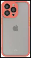 Чехол vlp Matte Case для Apple iPhone 13 Pro Max, coral