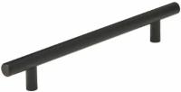 Ручка-рейлинг, d12мм, 192/242 мм, черный матовый
