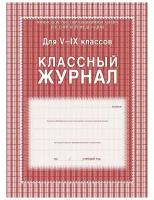 Классный журнал для 5-9 классов А4, 168 страниц, твердая ламинированная обложка, блок офсет 65г/м2