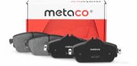 Колодки тормозные передние к-кт Metaco 3000-400