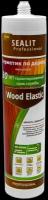 Герметик для дерева акриловый Sealit Wood Elastic, теплый шов, 280 мл, Орех