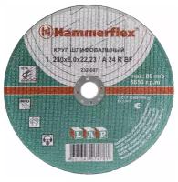 230 x 6.0 x 22,23 A 24 R BF Круг шлифовальный Hammer Flex 232-007 по металлу цена за 1 шт
