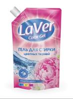 Гель для стирки цветных тканей LaVer для цветного белья 1л Дой-Пак