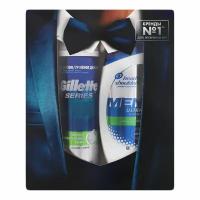 Набор Gillette Series пена для чувствительной кожи 250мл + Head&Shoulders Sports Fresh 200мл