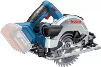 Аккумуляторная дисковая пила BOSCH GKS 18V-57, 18 В, синий