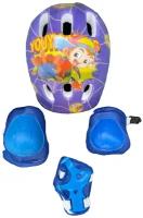 Детская роликовая защита (шлем, кисти, локти, колени)