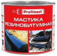 Мастика Profimast резинобитумная, 1.8кг, 2 л, цвет черный