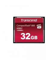 Карта памяти Transcend CompactFlash 800 32Gb UDMA7, TS32GCF800. 1209511