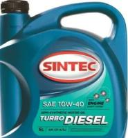 SINTEC 122445 Масло моторное п/с Sintec TURBO DIESEL SAE 10W-40 API CF-4/SJ 5л