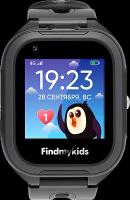 FindMyKids Часы-телефон FindMyKids детские 4G Go, черные