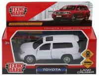 Машинка Технопарк Toyota Land Cruiser белый