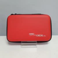 Чехол сумка для Nintendo 3DS XL NEW с логотипом для консоли и аксессуаров (красный)