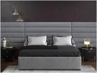 Панель кровати Alcantara Gray 20х180 см 1 шт