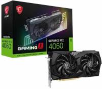 Видеокарта MSI RTX 4060 GAMING X 8G 2595Mhz PCI-E 4.0 8192Mb 17000Mhz 128 bit HDMI 3xDP RTX 4060 GAMING X 8G