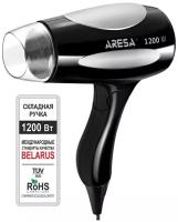 Фен ARESA AR-3201, black/silver