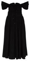 дизайнерское платье в винтажном стиле PHILOSOPHY DI LORENZO SERAFINI A0412 46 черный