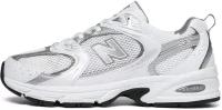 Кроссовки New Balance 530, размер 38 EU, белый, серебряный