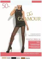 Колготки женские GLAMOUR Positive Press 50 цвет черный (nero), р-р 4