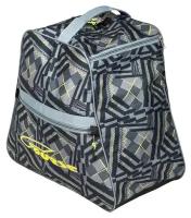 Сумка-рюкзак BACKSIDE Course Colors для 1 пары горнолыжных ботинок, Black stroke