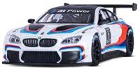 Легковой автомобиль Автопанорама BMW M6 GT3 JB1200218 1:24, 20.7 см, белый