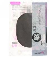 Спонж для умывания и бережного пилинга «Yuoki - Toki», цвет черный, 11,3*8см