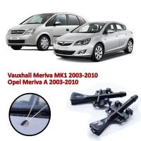 Форсунка омывателя стекла для Opel Meriva, Vauxhall Meriva 2003 - 2010, 2 шт
