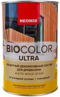 Защитный декоративный состав для древесины Neomid BIO COLOR ULTRA сосна (0,9 л)