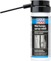 7556 LiquiMoly Грязеотталкивающая белая смазка Wartungs-Spray weiss 0,05л