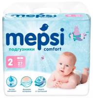 Mepsi Подгузники Mepsi-премиум S (4-9 кг), 27 шт