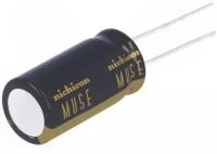 Конденсатор NICHICON UKZ1E221MHM электролитический, THT, 220 мкФ, 25 В, 12,5 x 20 мм, +-20 %, 1шт