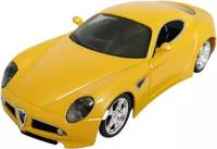 Alfa 8C Competizione масштаб 1:32 Bburago коллекционная модель автомобиля yellow