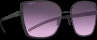 Титановые солнцезащитные очки GRESSO Emma - квадратные / фиолетовые градиентные