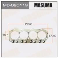 Прокладка ГБЦ Isuzu 4JG2, пятислойная (металл-эластомер) H1,40 Masuma - Masuma арт. MD-09011S